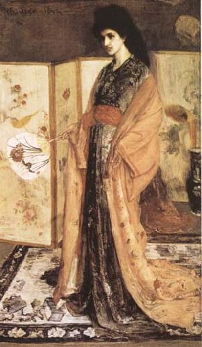 James Abbott McNeil Whistler Rose and Silver La Princesse du Pays de la Porcelaine (mk09) China oil painting art
